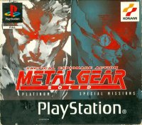 Metal Gear Solid Special Missions PAL Playstation PAL box art